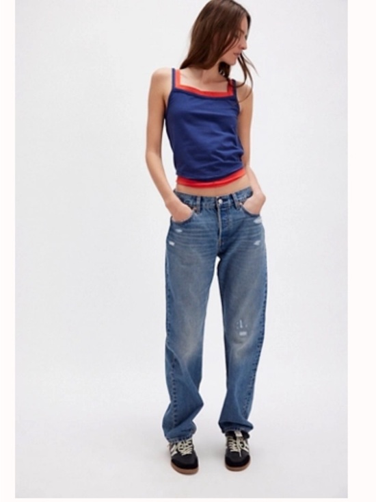 Levi's Denim - Levi’s 501 90s Jeans Vintage Wash 29x30 Straight Leg Button Fly 100% Cotton